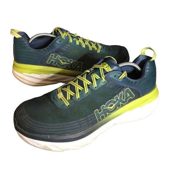 Hoka One One Men's Bondi Running Shoes Wide Athletic Lace Up Slip on Size 12.5 - Picture 1 of 8